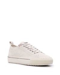 hellbeige Wildleder niedrige Sneakers von Represent