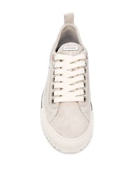 hellbeige Wildleder niedrige Sneakers von Represent