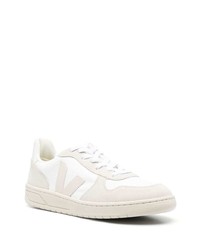 hellbeige Wildleder niedrige Sneakers von Veja