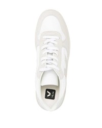 hellbeige Wildleder niedrige Sneakers von Veja