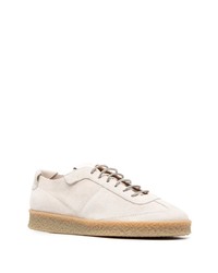 hellbeige Wildleder niedrige Sneakers von Buttero