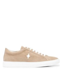 hellbeige Wildleder niedrige Sneakers von Madison.Maison