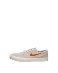 hellbeige Wildleder niedrige Sneakers von Nike Sportswear