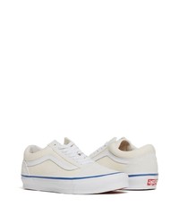 hellbeige Wildleder niedrige Sneakers von Vans