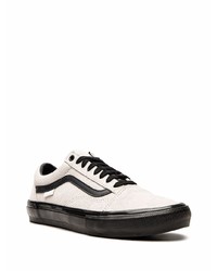 hellbeige Wildleder niedrige Sneakers von Vans