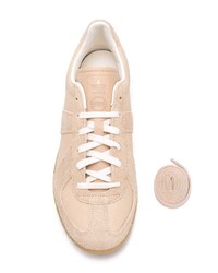 hellbeige Wildleder niedrige Sneakers von adidas