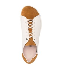 hellbeige Wildleder niedrige Sneakers von Birkenstock