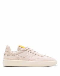 hellbeige Wildleder niedrige Sneakers von Pantofola D'oro