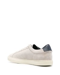 hellbeige Wildleder niedrige Sneakers von Common Projects