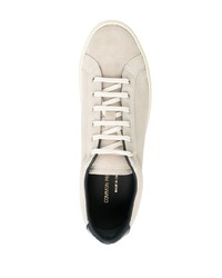 hellbeige Wildleder niedrige Sneakers von Common Projects