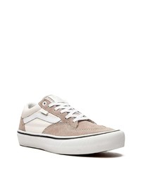 hellbeige Wildleder niedrige Sneakers von Vans