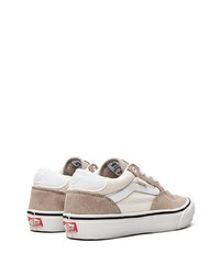 hellbeige Wildleder niedrige Sneakers von Vans