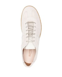 hellbeige Wildleder niedrige Sneakers von Buttero