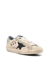 hellbeige Wildleder niedrige Sneakers von Golden Goose