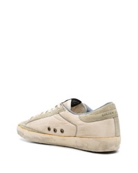 hellbeige Wildleder niedrige Sneakers von Golden Goose