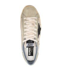 hellbeige Wildleder niedrige Sneakers von Golden Goose