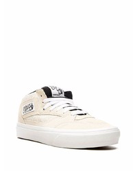 hellbeige Wildleder niedrige Sneakers von Vans