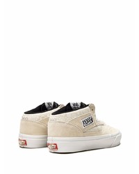 hellbeige Wildleder niedrige Sneakers von Vans