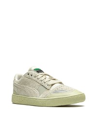 hellbeige Wildleder niedrige Sneakers von Puma