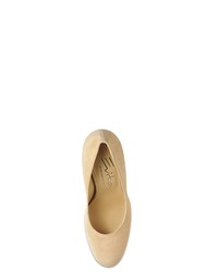 hellbeige Wildleder Pumps von Evita