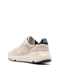 hellbeige Wildleder Sportschuhe von Golden Goose