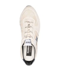 hellbeige Wildleder Sportschuhe von Golden Goose