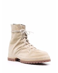 hellbeige Wildlederfreizeitstiefel von 424