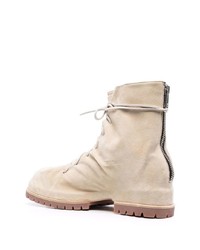 hellbeige Wildlederfreizeitstiefel von 424