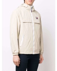 hellbeige Windjacke von Tommy Jeans