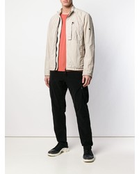 hellbeige Windjacke von Stone Island Shadow Project