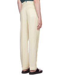 hellbeige Wollchinohose von Factor's