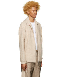 hellbeige Wolljacke von Cottweiler