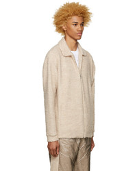 hellbeige Wolljacke von Cottweiler