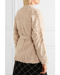 hellbeige Wolljacke von Maiyet