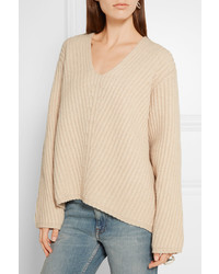 hellbeige Wollpullover von Acne Studios