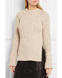 hellbeige Wollpullover von Joseph