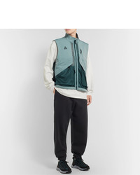 hellblaue ärmellose Jacke von Nike