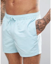 hellblaue Badeshorts von Asos