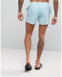 hellblaue Badeshorts von Asos