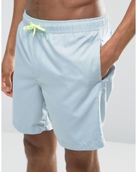 hellblaue Badeshorts von Asos