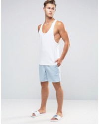 hellblaue Badeshorts von Asos