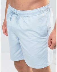 hellblaue Badeshorts von Asos