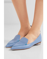 hellblaue Ballerinas von Nicholas Kirkwood