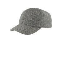hellblaue Baseballkappe von Breiter