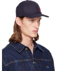 hellblaue Baseballkappe von Vivienne Westwood