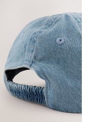 hellblaue Baseballkappe von next