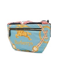 hellblaue Bauchtasche von Burberry