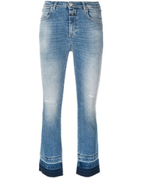 hellblaue enge Jeans aus Baumwolle von Closed