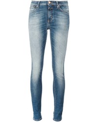hellblaue enge Jeans aus Baumwolle von Closed