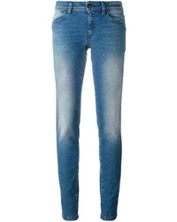 hellblaue enge Jeans aus Baumwolle von Just Cavalli